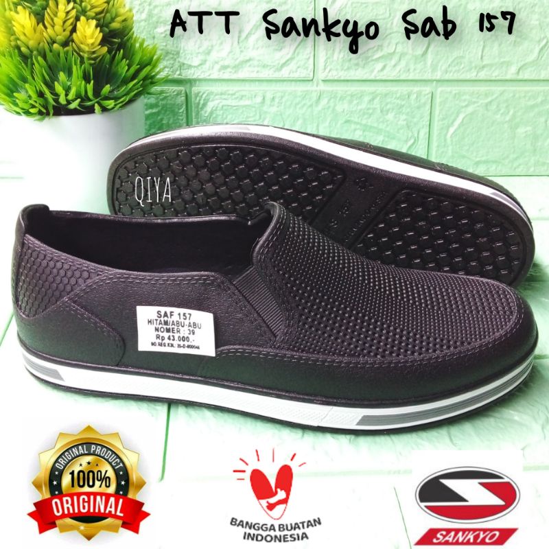 Sepatu Karet Pria ATTSankyo 157/Sepatu Karet Pria Slip On