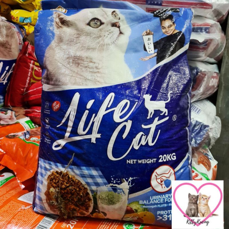 LIFE CAT dry 1kg Makanan Kucing