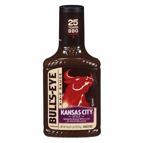 

Bull's-Eye BBQ KANSAS CITY Style Sauce 18 OZ 510g