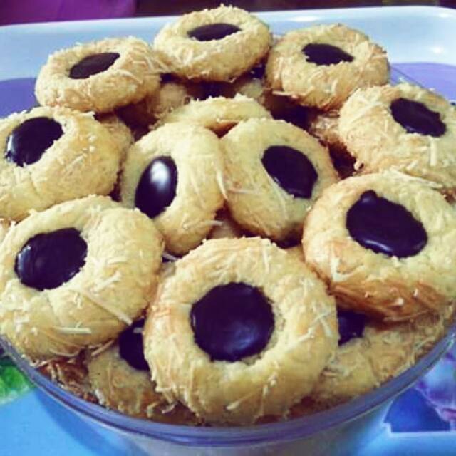 

Thumbprint coklat/kue kering coklat