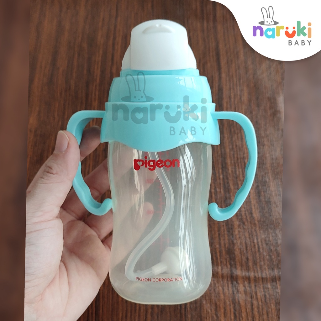 Head Straw / Tutup Botol Sedotan Bayi Pigeon Wide neck