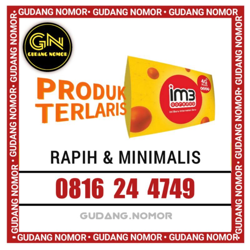 Nomor Cantik indosat im3 10 digit 4G LTE murah | 10 digit im3 indosat 4G LTE murah 749