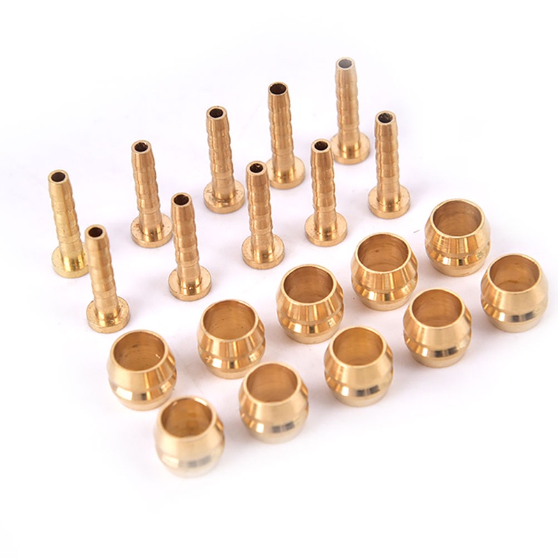 【Theredsunrisesiwy.id】10Pairs/lot BH59 Bicycles Brake Hose Hydraulic Disc Brake Olive Connect Insert