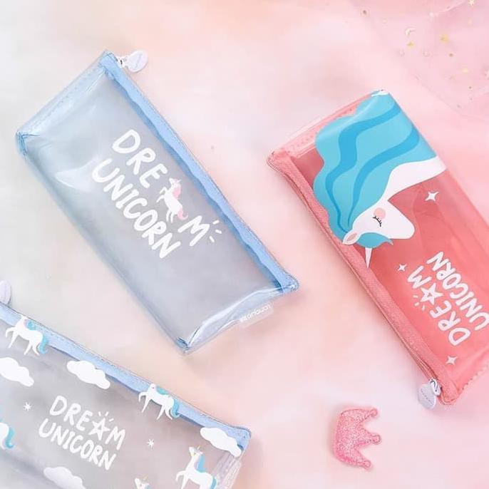 

TEMPAT PENSIL DREAM UNICORN PE CIL CASE DISKON