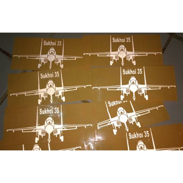 

STICKER SUKHOI 35