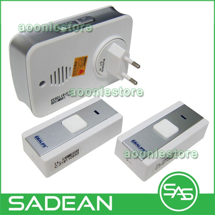 Wireles Doorbell - IDEALIFE IL - 292 Best seller
