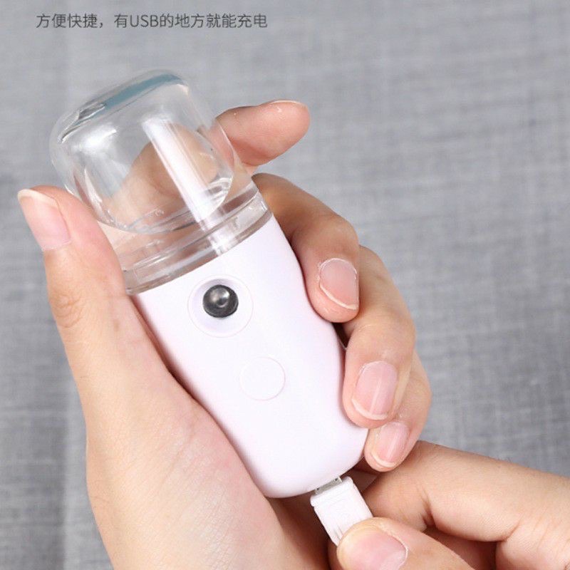 Mini Nano Spray New Face Mist Botol Portable Sprayer Disinfektan