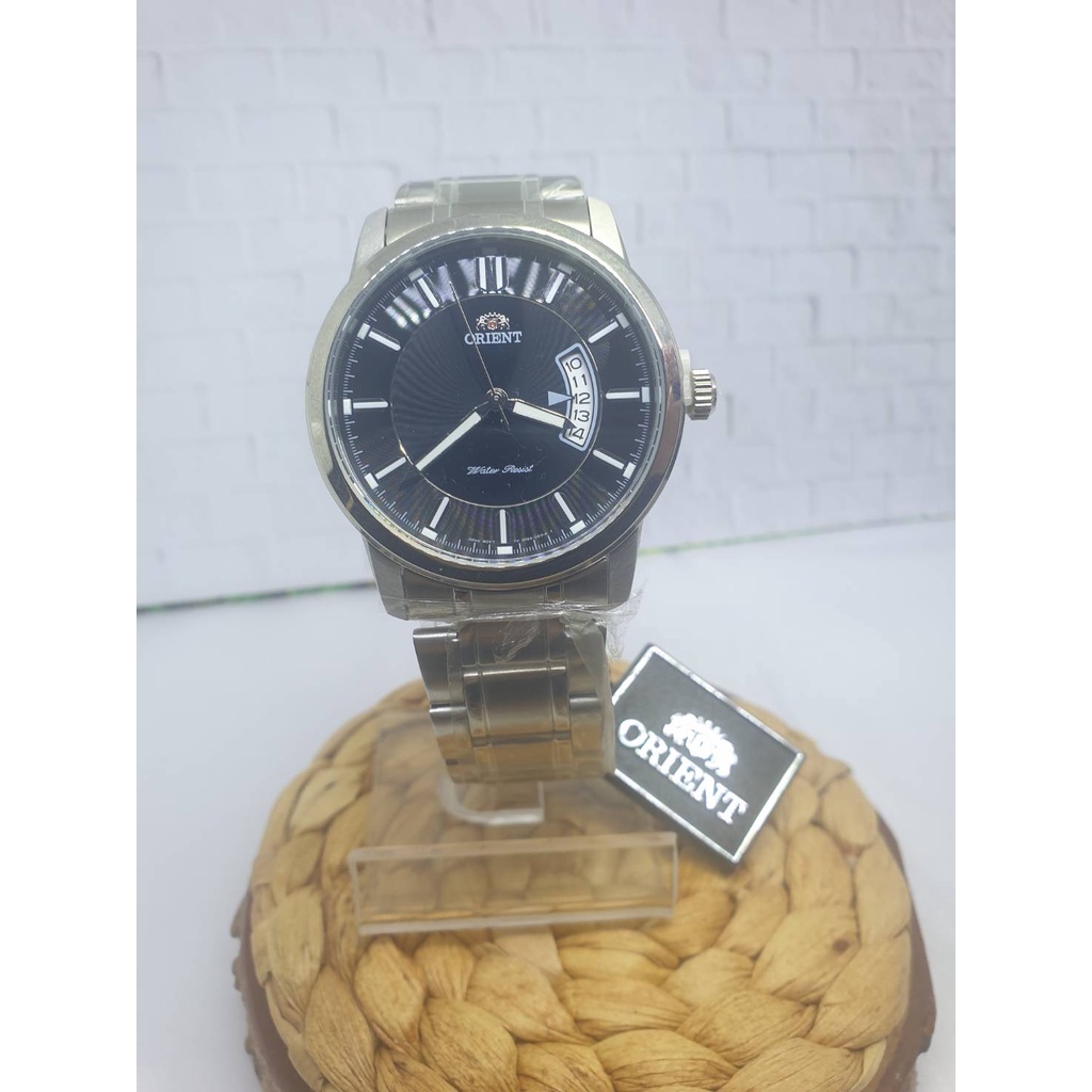 JAM TANGAN PRIA ORIENT M5 CLASSIC ALL STAINLESS STEEL ORIGINAL BERGARANSI RESMI