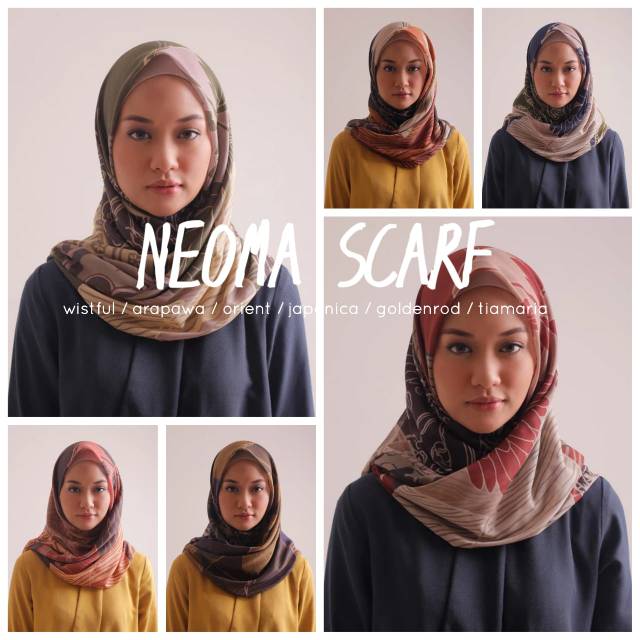 [Ready Stock] NEW Neoma Scarf by KAMI. idea (kami limited scarf 10th anniversary)