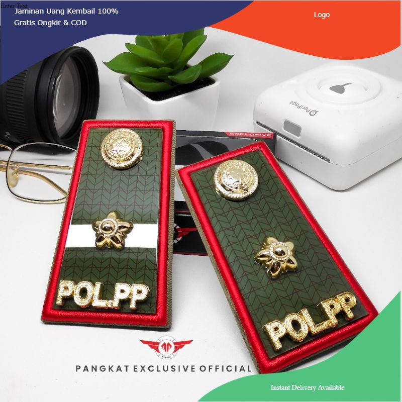 PANGKAT SATPOL PP 3D PREMIUM - PANGKAT SATPOLPP 3D PANGKAT POLPP 3D