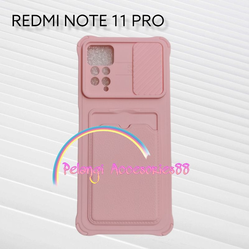 CASE REDMI NOTE 11 PRO SOFTCASE SLEDING WARNA WARNI
