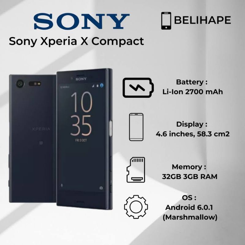 Sony X compact