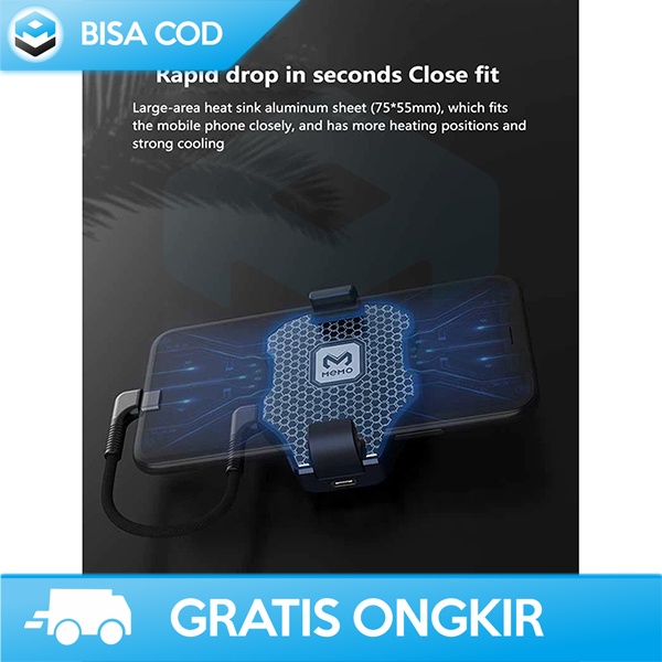 KIPAS PENDINGIN HEAT SINK SMARTPHONE BY MEMO DL02 USB TYPE C ORIGINAL