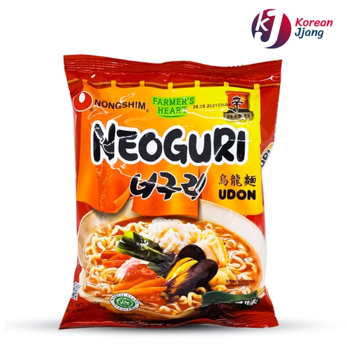 

Ss5g Nongshim Neoguri Udon Korean Noodle Ramen 120Gr - Mie Instant Korea Ff0415