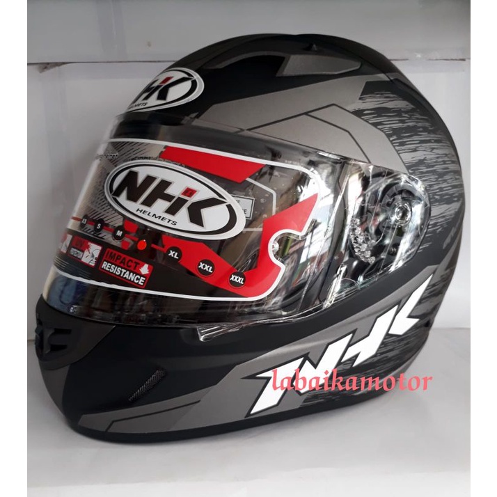 HELM NHK GP1000 AXION | FULL FACE | DOUBLE VISOR