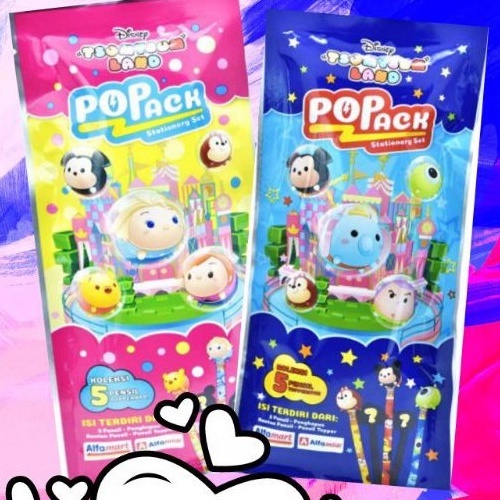 

Buy 5 free 1 TSUM TSUM POP PACK GIRL/BOY SET