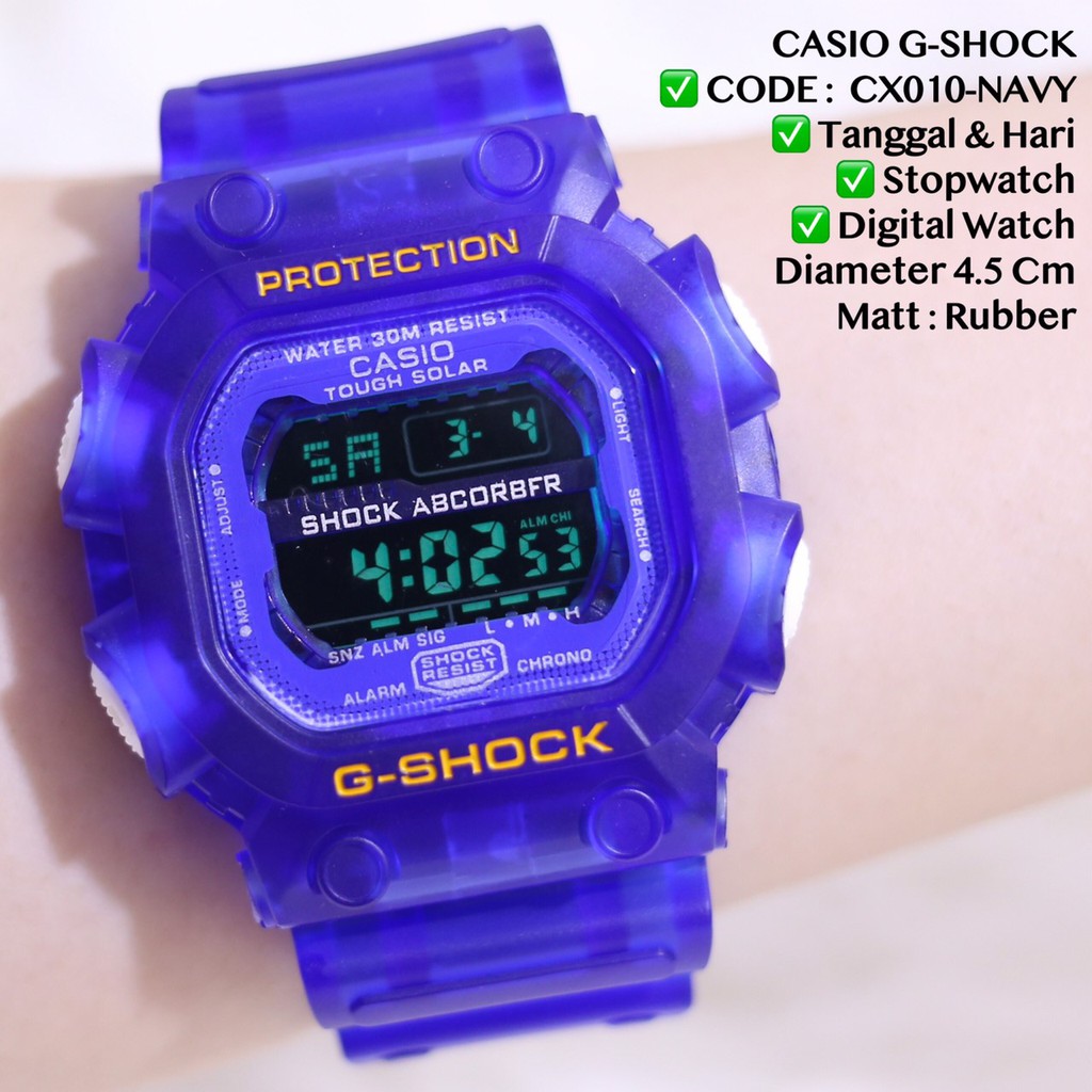 Jam tangan digital pria wanita gshock kingkong DW5600 grosir murah GX56BB CX010