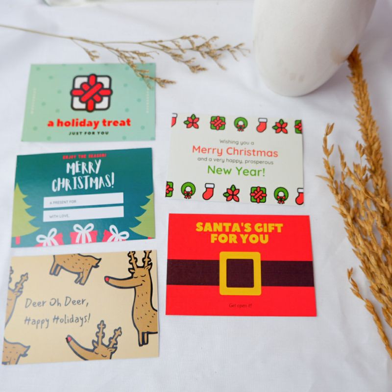 

Christmas Card (Tidak Dijual Terpisah)