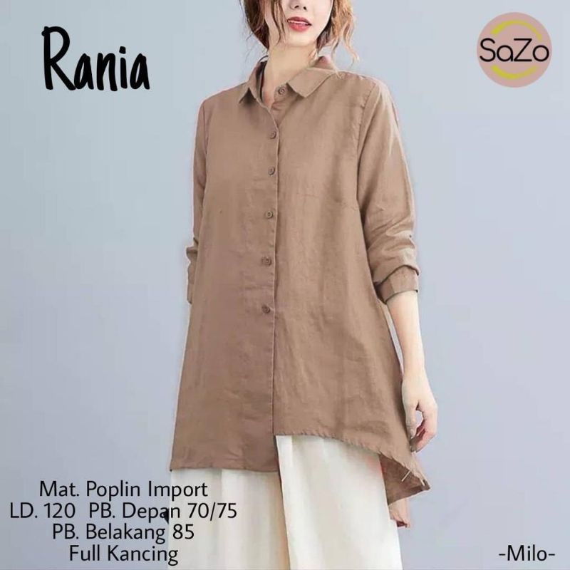 RANIA BLOUSE BAJU WANITA TERBARU BY SAZO