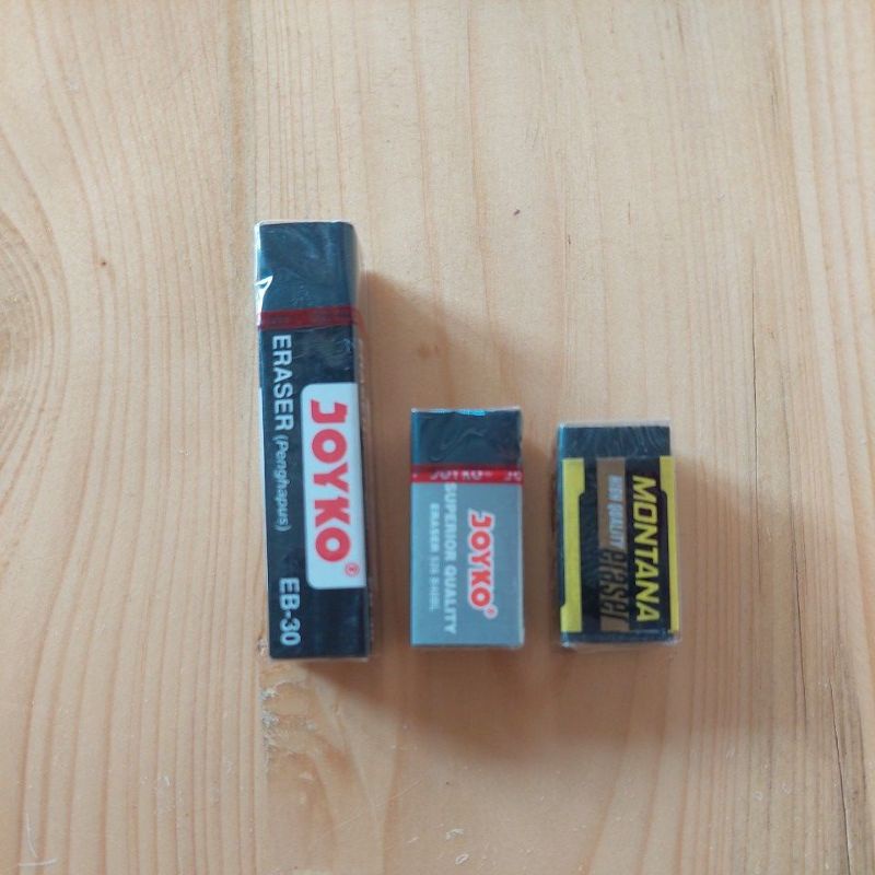 

Penghapus Pensil Hitam Joyko/ Eraser