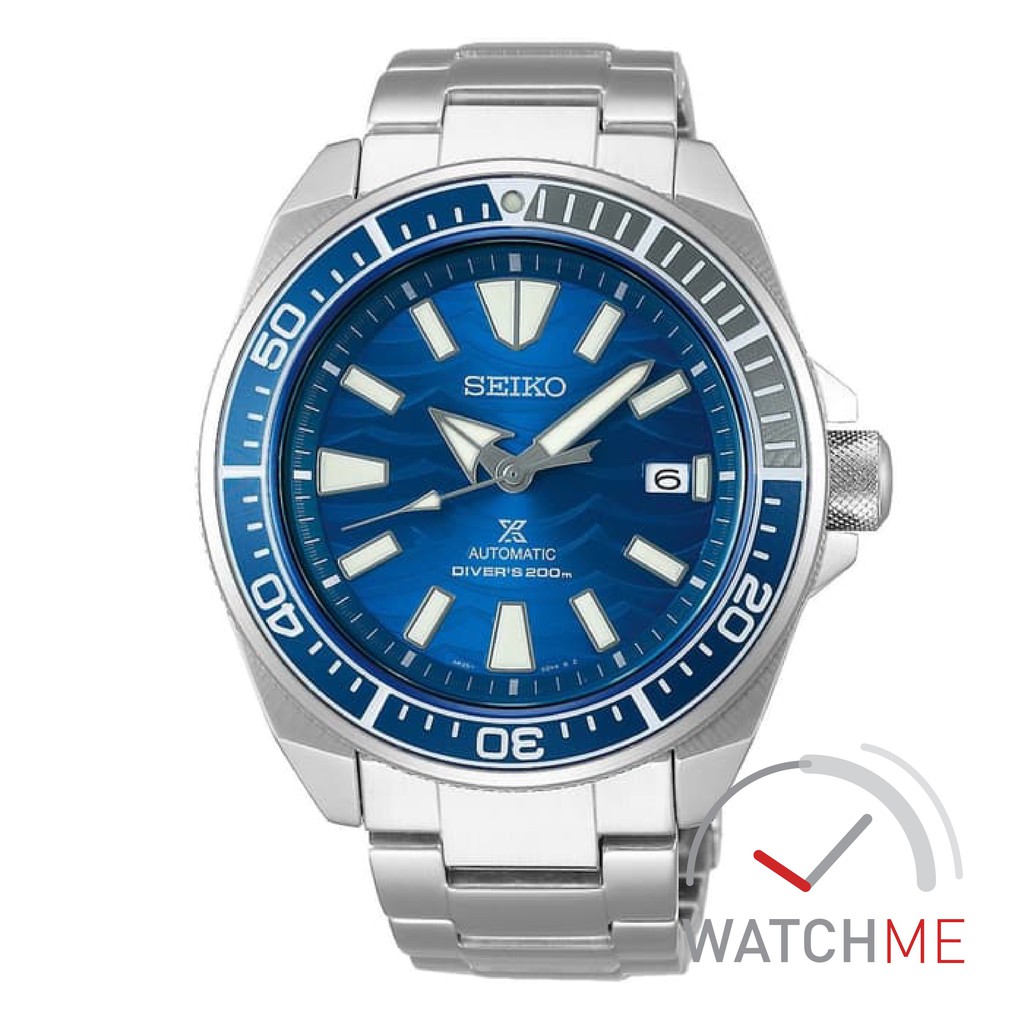 Seiko Prospex SRPD23K1 Automatic Samurai Save The Ocean Great White Shark 200m Stainless Steel Ori
