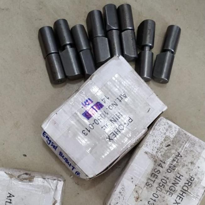 ➲ engsel bubut 22mm/ engsel pintu besi/ engsel pagar besi ֍