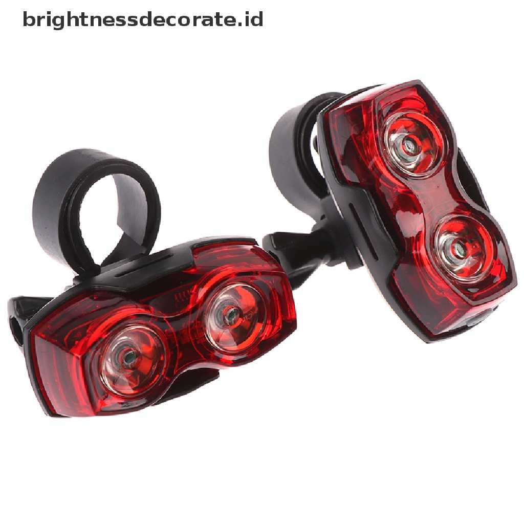 Lampu Belakang Sepeda 2 Led Terang