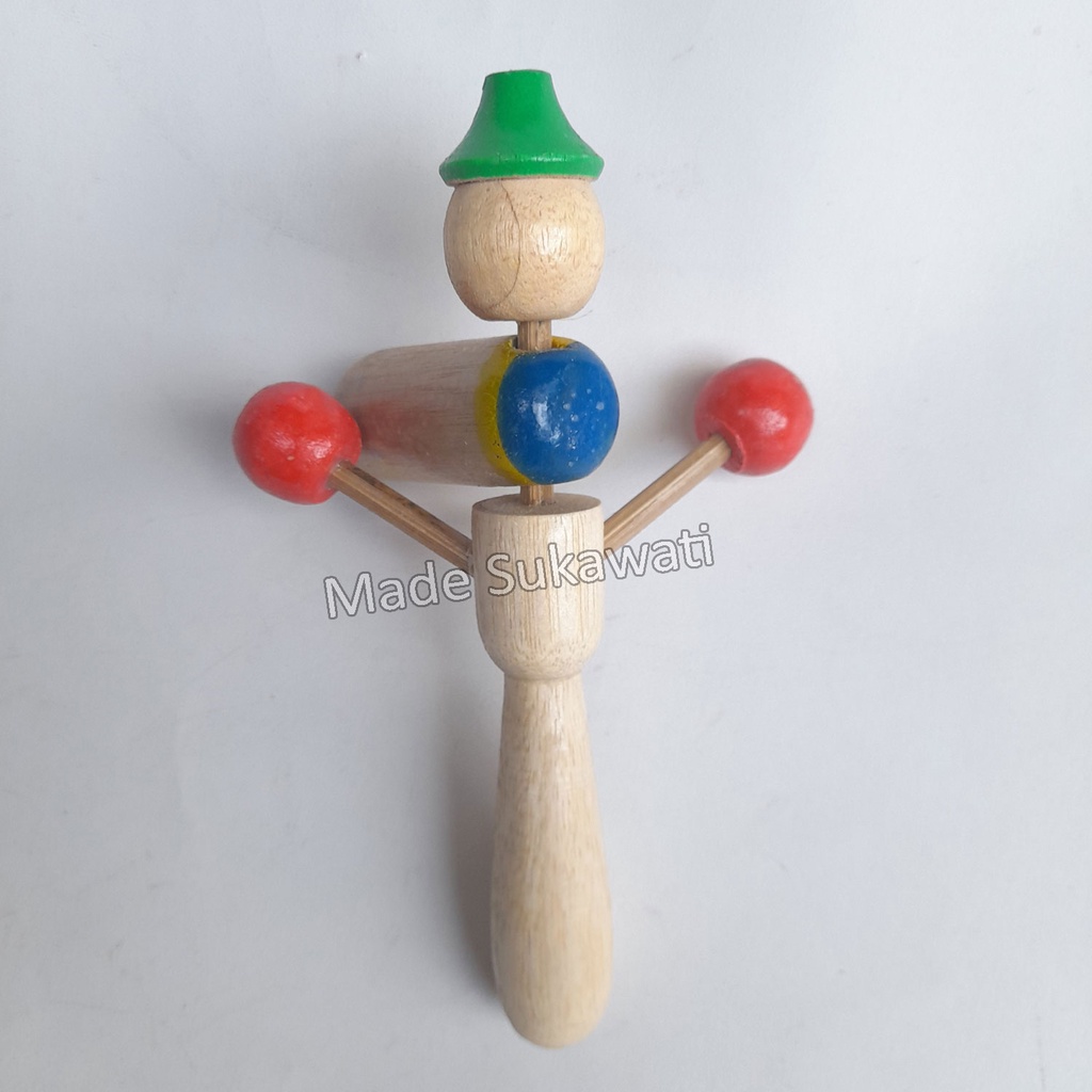 Tok tok mainan alat musik boneka pinokio
