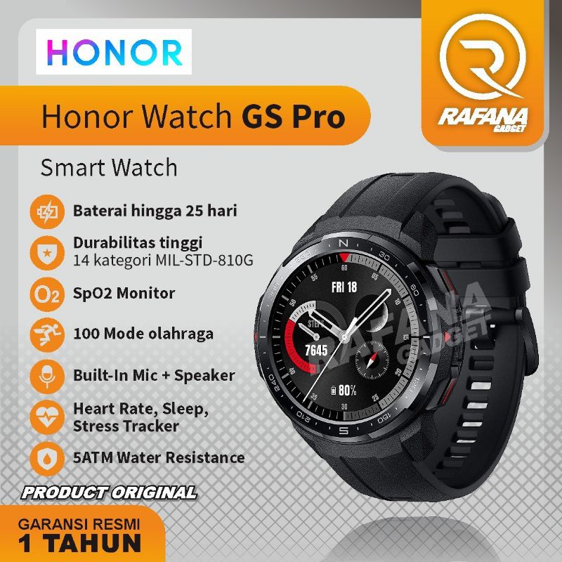 honor watch gs pro shopee