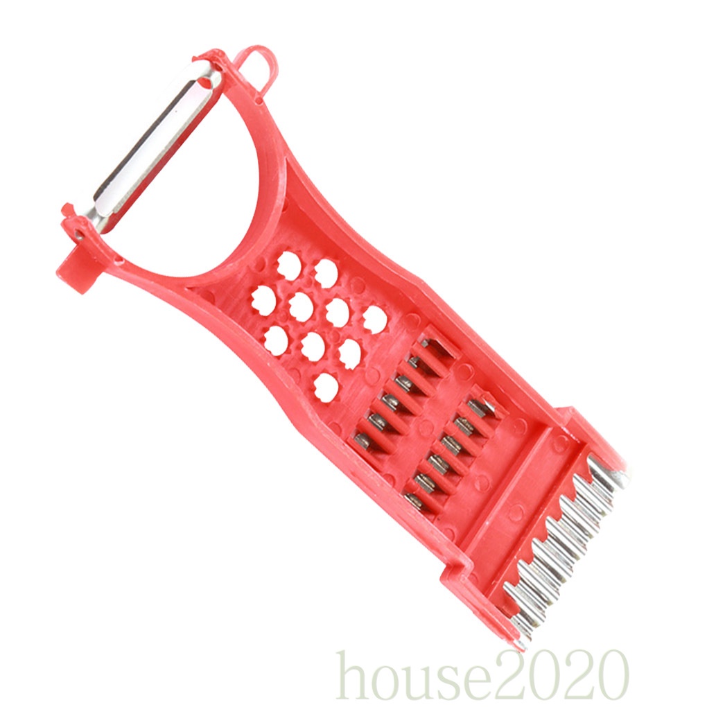 [HOUSE2020]Fruits Vegetables Grater Stainless Steel Scraper Potato Slicer Food Peeler Chopper Kitchen Tool