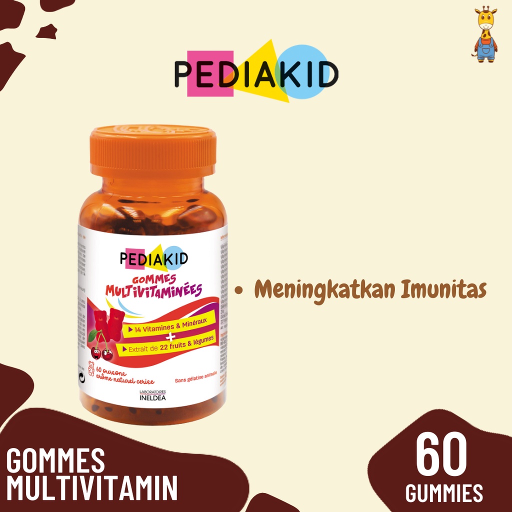 Pediakid Gommes Multivitamin 60