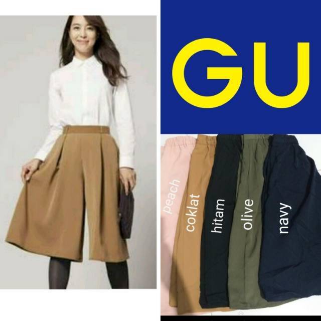 UN*QLO GAUCHO KULOT PENDEK-ORIGINAL
