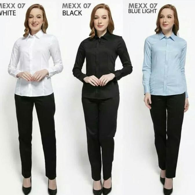 MEXX, H&M kemeja wanita Putih Biru 44-4tuna Segera Dapatkan