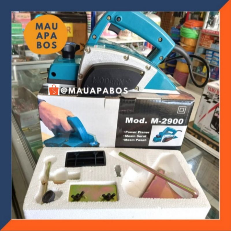 Stok Baru Modern M-2900 Mesin Planner Pasrah Serut Kayu Modern M-2900