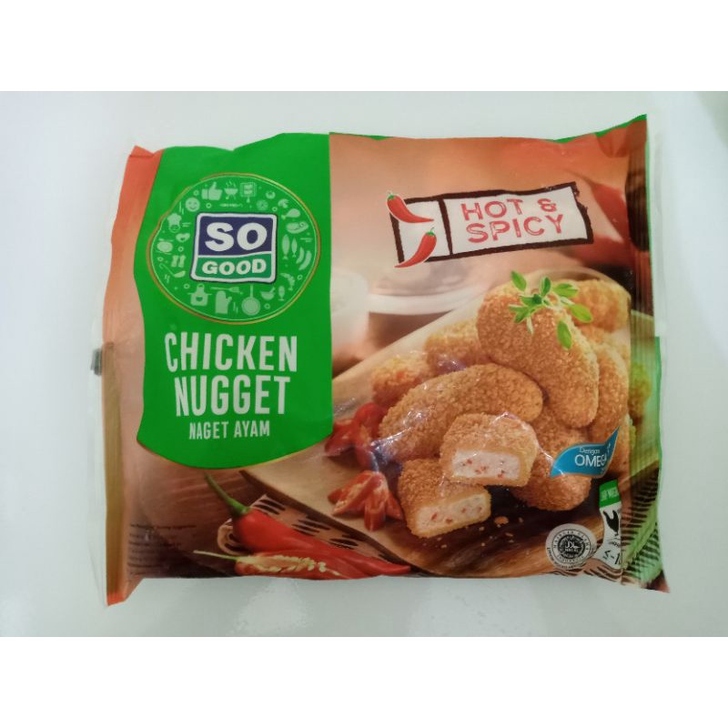 

So Good Nugget Hot&Spicy 400gram