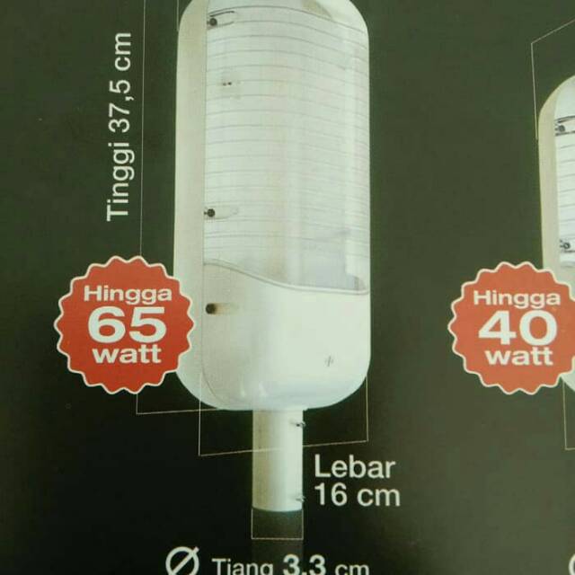 Kap Lamph Jalan PJU Model 207 WATER PROOF