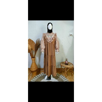 dress bordir meijiwang+ tuniq import