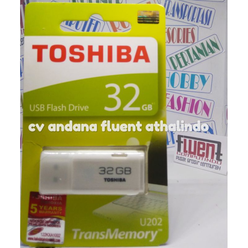 Flashdisk Toshiba 32GB Flashdisk Toshiba asli berhologram