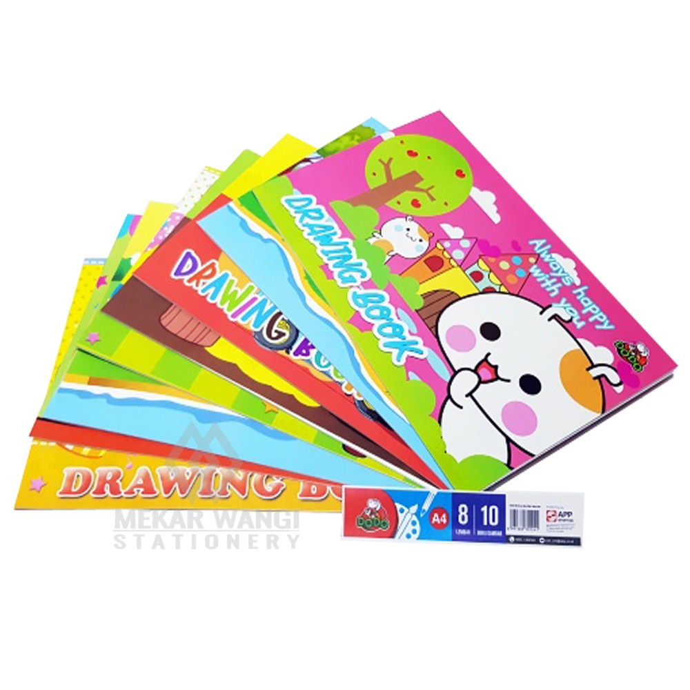 

Buku Gambar DODO A4 Isi 8 Lembar Tebal Putih Polos DODO Murah Berkualitas Dari Sinar Dunia (1pcs)