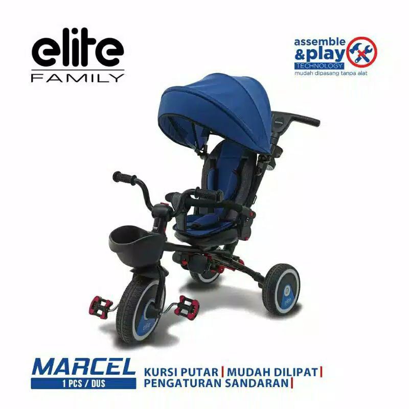 SEPEDA ANAK RODA 3 - MAINAN ANAK - SEPEDA ANAK FAMILY - FAMILY ELITE - MAINAN ANAK UOTDOOR