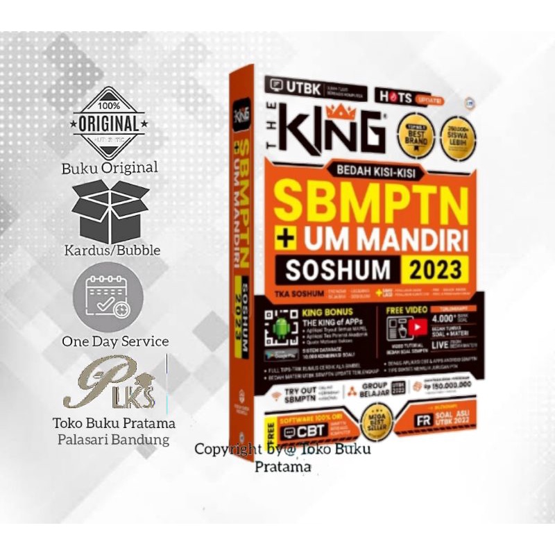 Sbmptn/Utbk King Um Mandiri Soshum/Ips 2023 - ORI