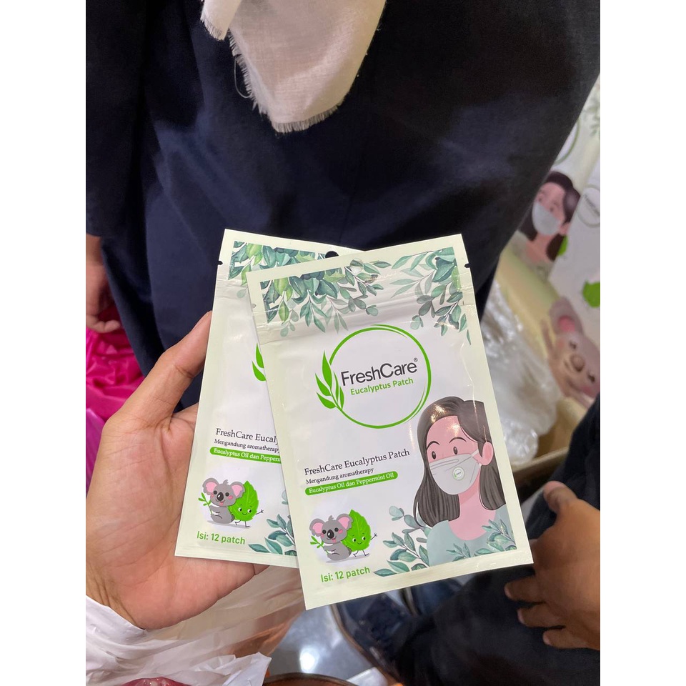 Fresh Care Eucalyptus Patch isi 12 Freshcare Patch  Sticker Masker
