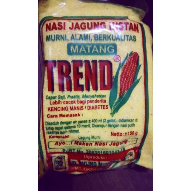 

NASI JAGUNG INSTANT