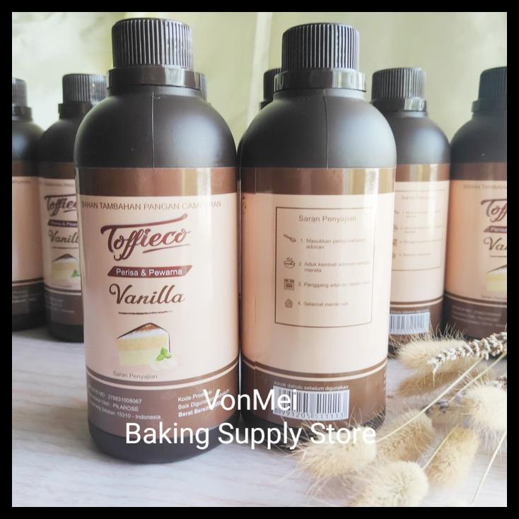 

Toffieco Vanilla Paste Perisa Pasta Vanila 500 Gr Wangi