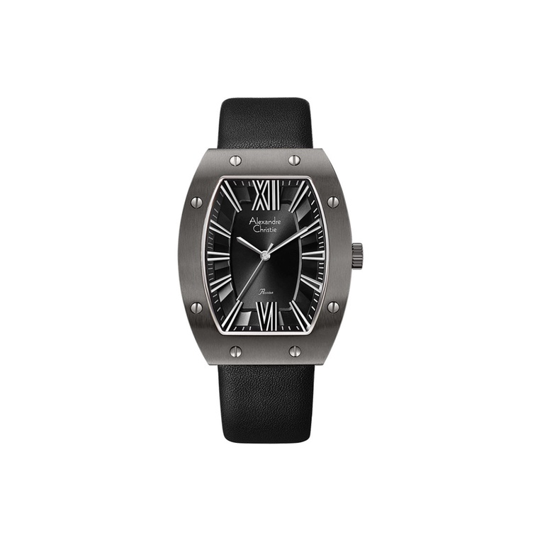 Alexandre Christie AC 8650 MHLIGBA Jam Tangan Pria Leather Strap