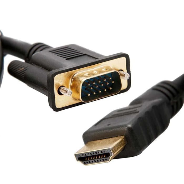 KABEL HDTV TO VGA-1.8Meter converter# CABLE HDMI TO VGA-1.8M