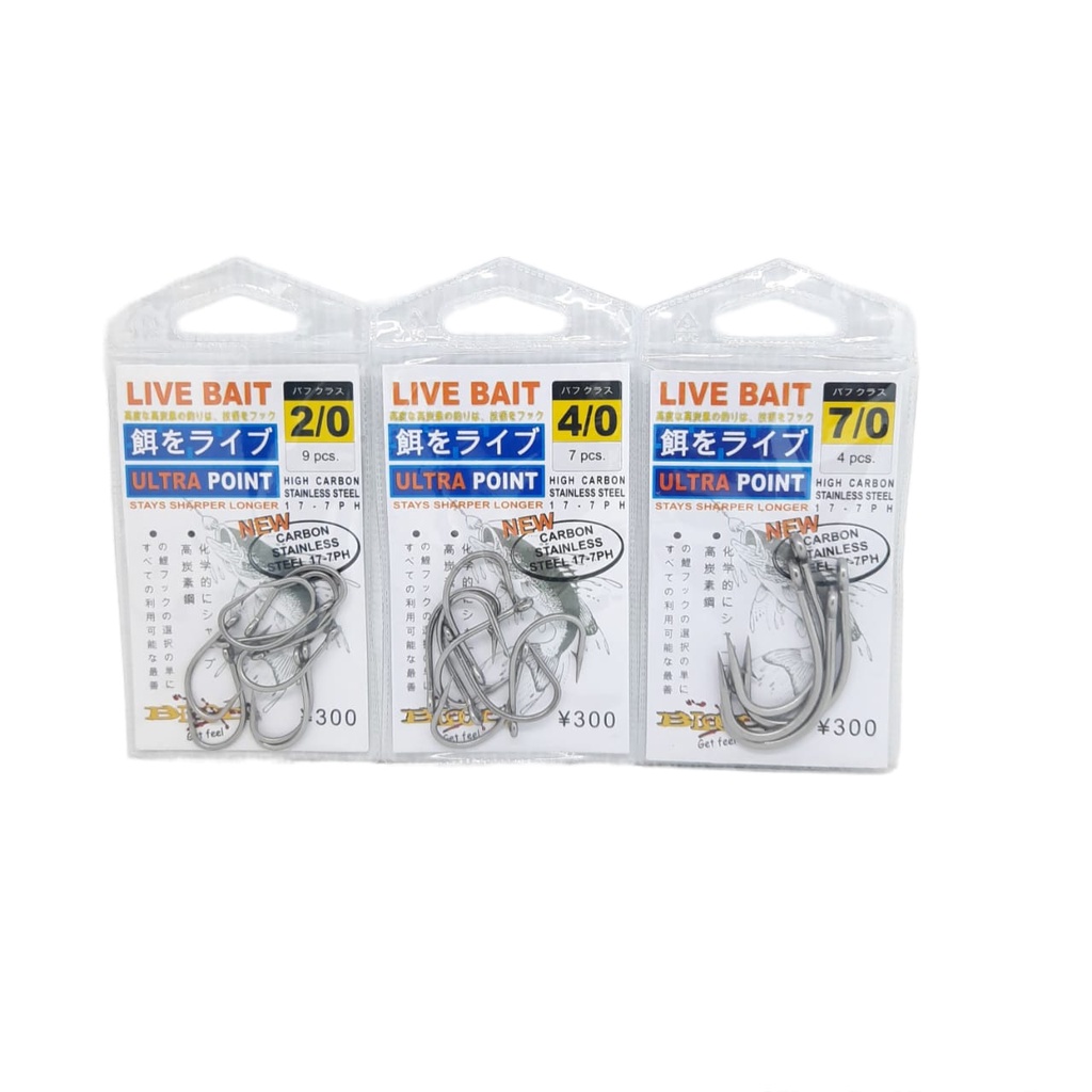 Kail Pancing BLOOD LIVE BAIT Bahan STAINLESS STEEL