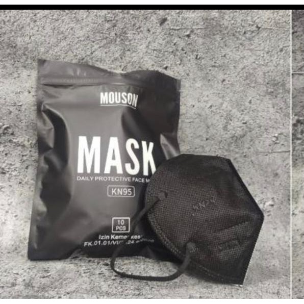 Masker KN95 Mouson 5Ply Warna Warni Isi 10 Pcs