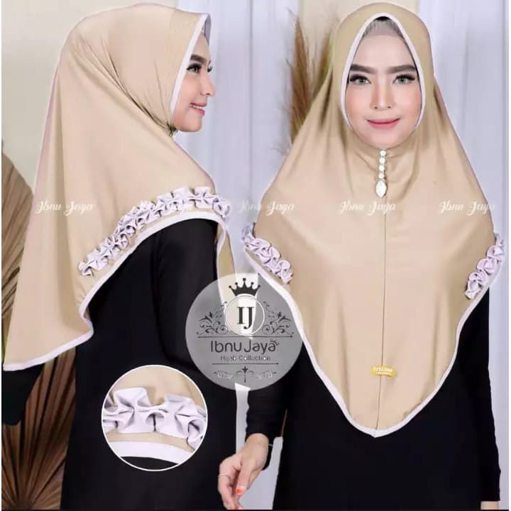 Bergo Tania Bergo Jersey Premium Bergo Rempel Samping Jilbab Bergo Tania Jilbab Instan Jumbo Jilbab 