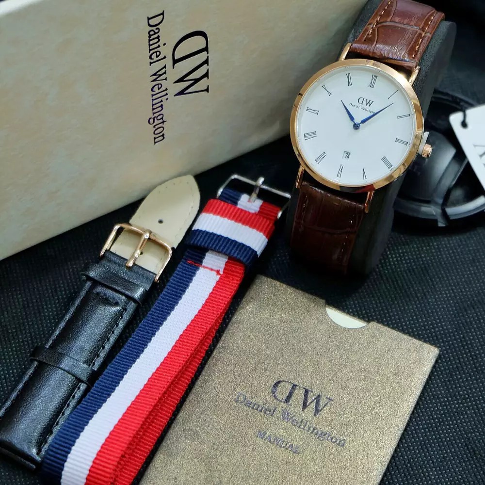 JAM TANGAN DANIEL WELLINGTON DW ROMAWI MODEL TERBARU